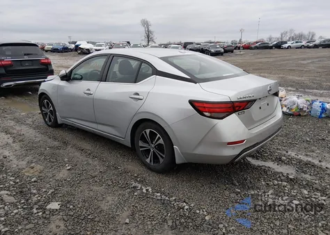 2022 Nissan Sentra Sv Xtronic Cvt из США, поврежденный, VIN 3N1AB8CV0NY239763